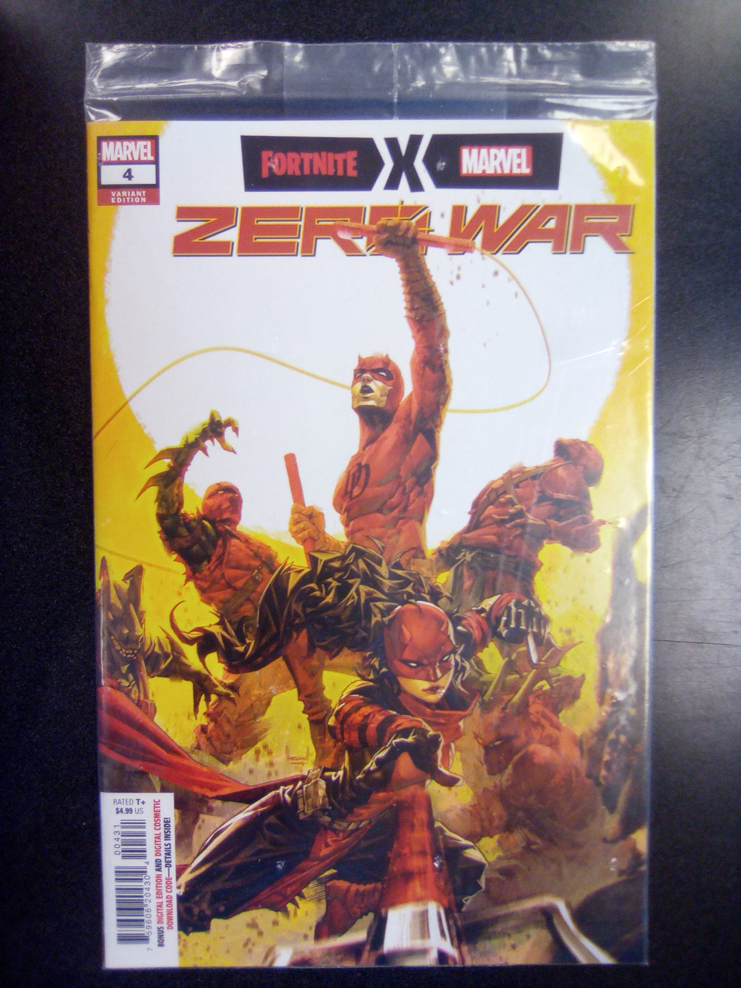 Fortnite X Marvel Zero War #4 (2022) 1:25 Ngu Variant Polybagged