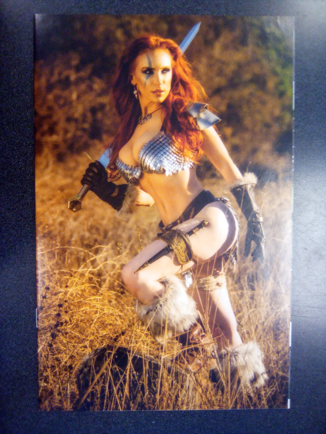 Immortal Red Sonja #1 (2022) Cover J 1:30 Cosplay Virgin Variant