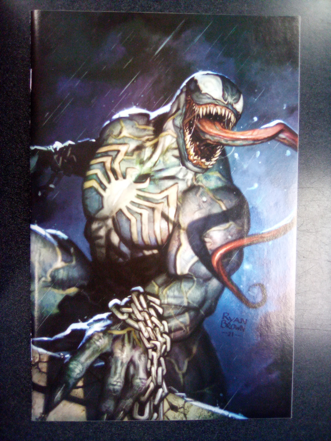 Venom #3 (2022) Ryan Brown Virgin Art Variant