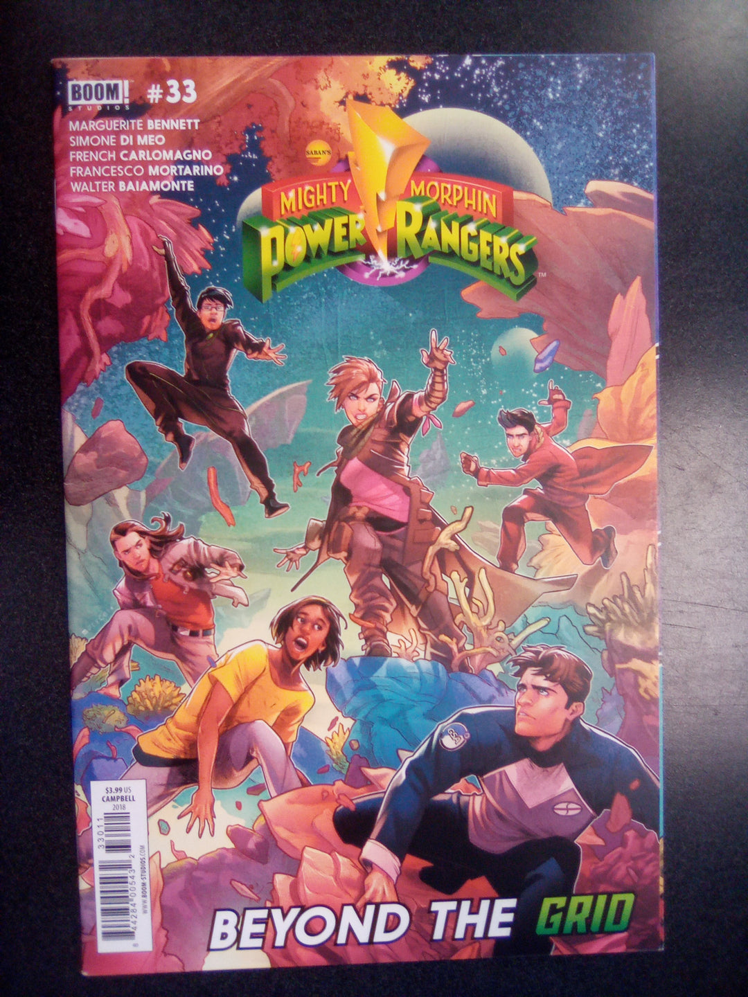 Mighty Morphin Power Rangers #33 (2018) Cover A