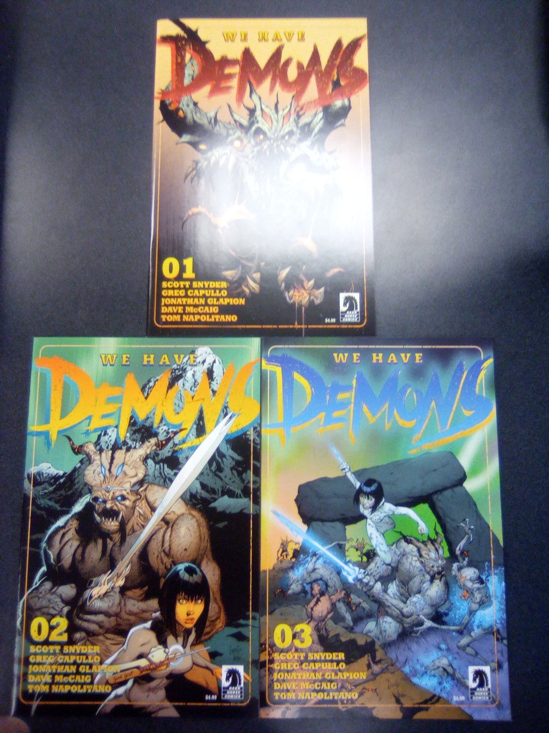 We Have Demons #1 2 3 Comic Set