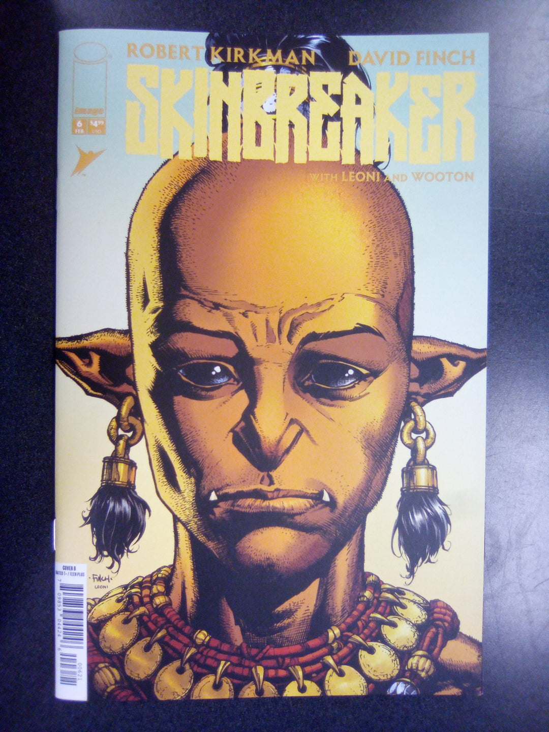 Skinbreaker #6 Cover B David Finch & Annalisa Leoni Portrait Variant
