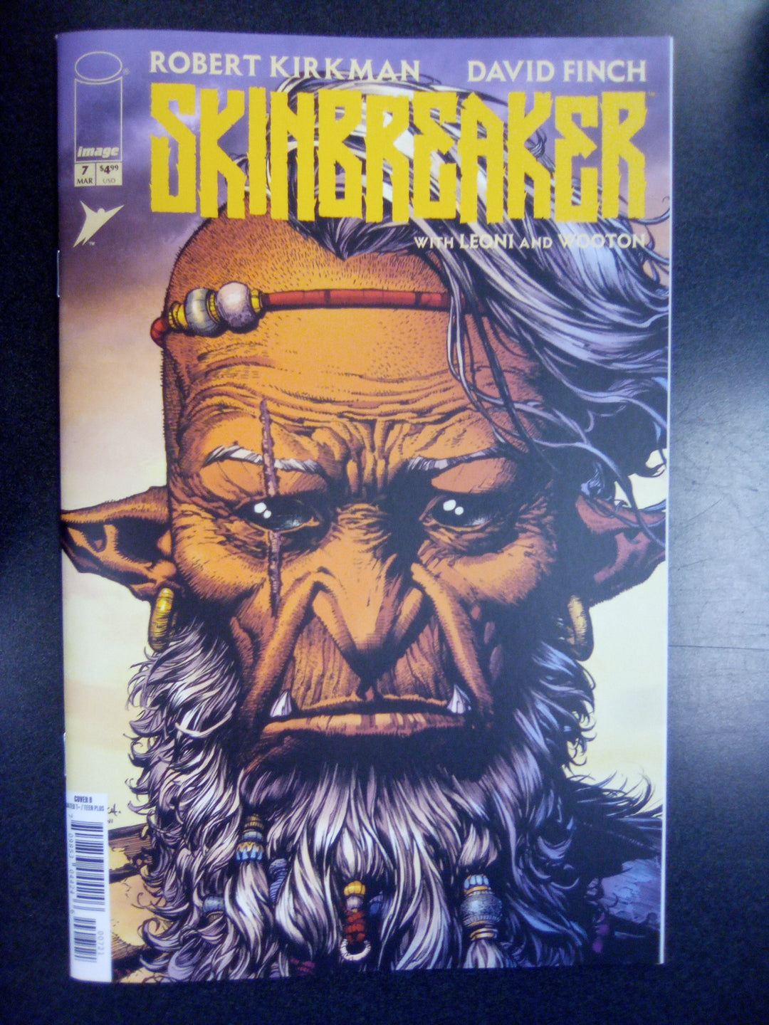 Skinbreaker #7 Cover B David Finch & Annalisa Leoni Portrait Variant