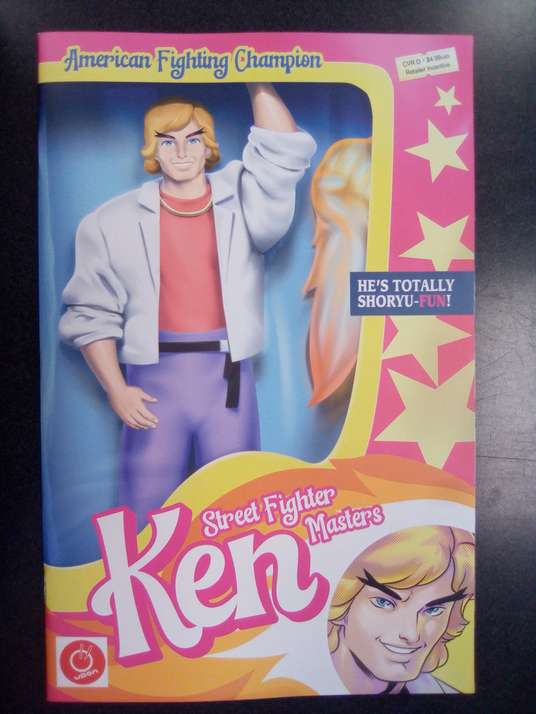 Street Fighter Masters Ken #1 (One Shot) Cover D Inc 1:5 Jeffrey Cruz Variant