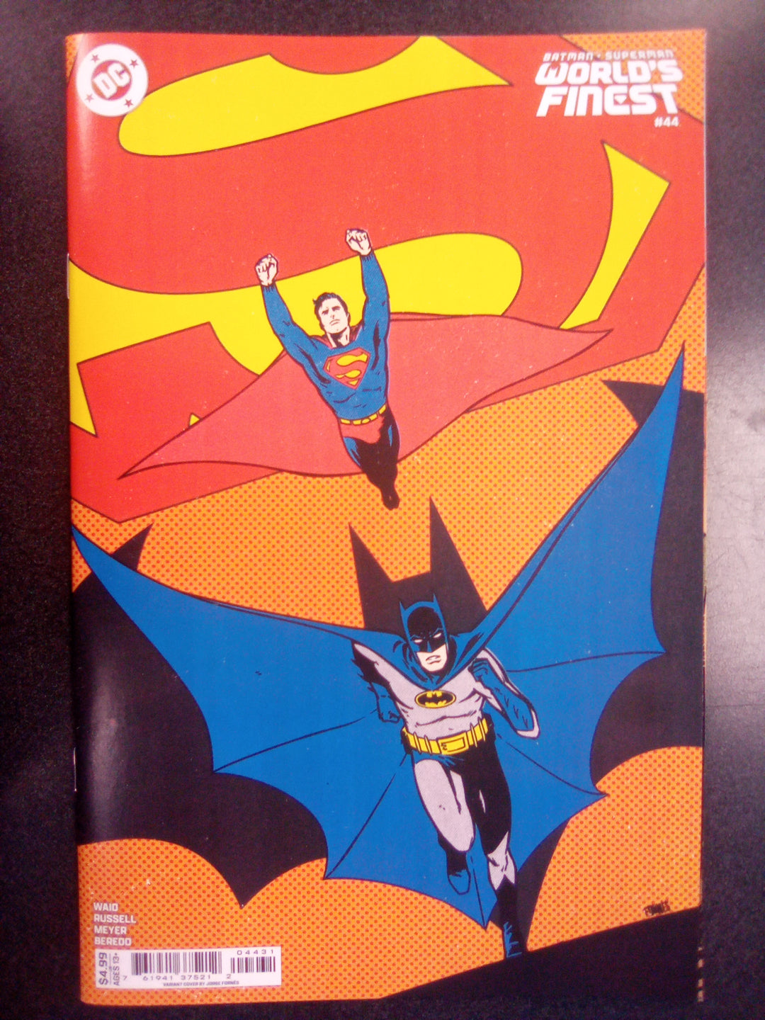 Batman Superman Worlds Finest #44 Cover B Jorge Fornes Variant