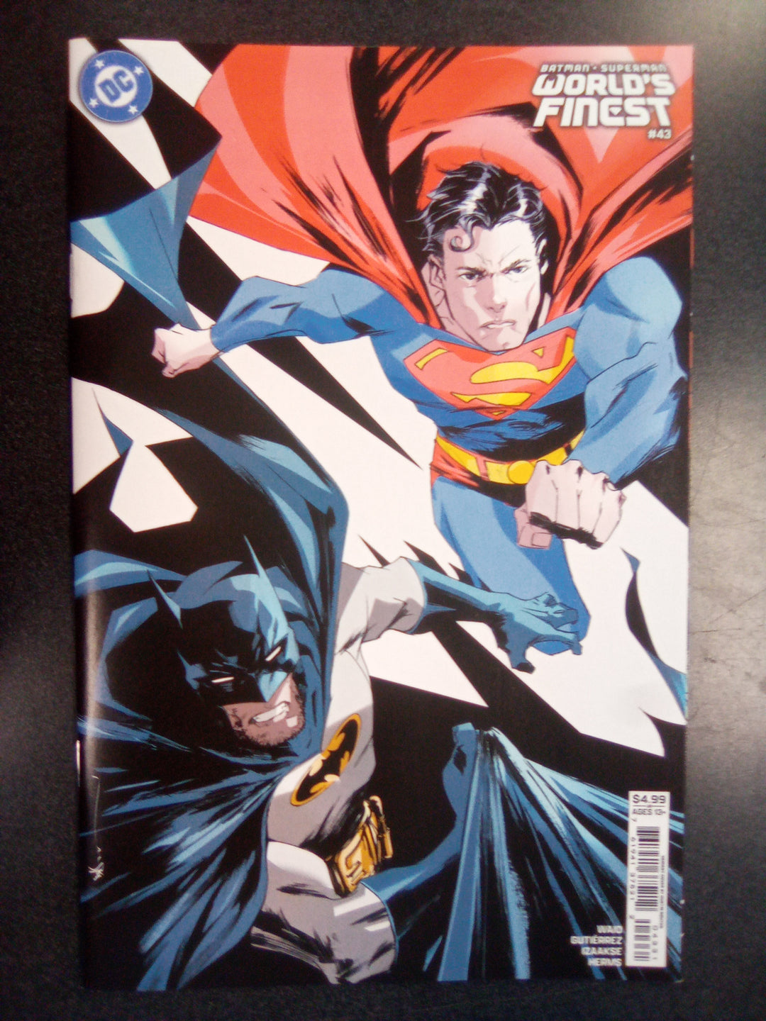 Batman Superman Worlds Finest #43 Cover B Dustin Nguyen Card Stock Variant