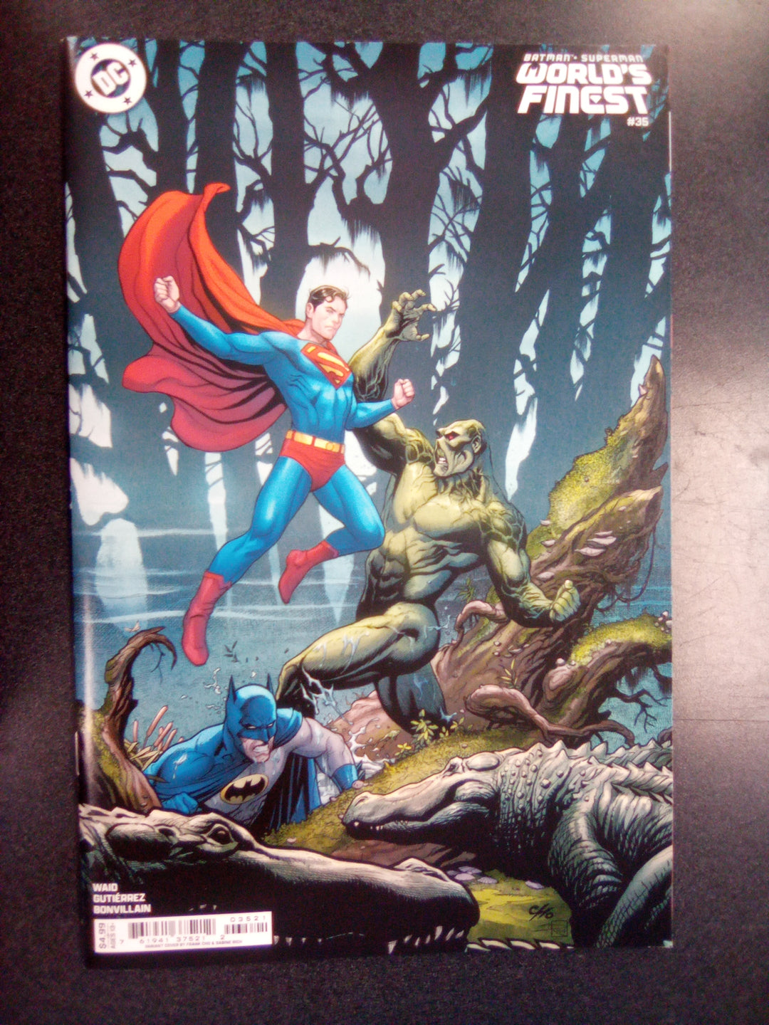 Batman Superman Worlds Finest #35 Cover B Frank Cho Card Stock Variant