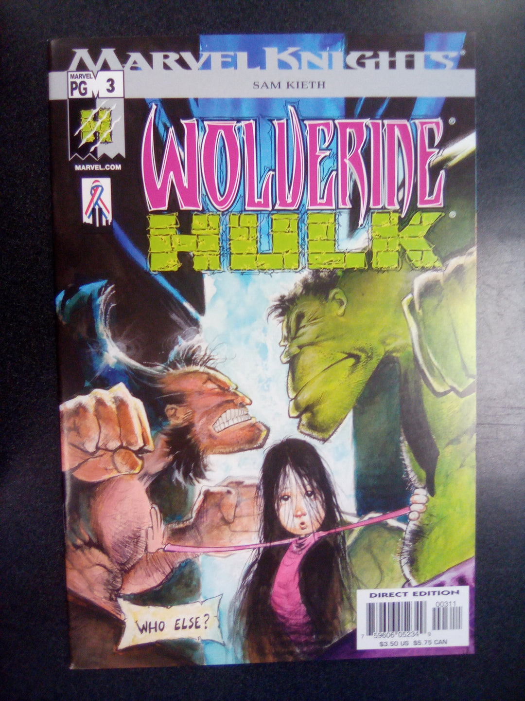 Wolverine Hulk #3 (2002)