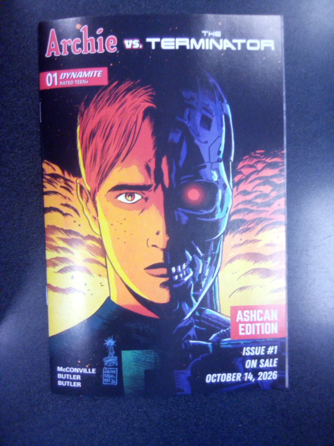 ARCHIE VS THE TERMINATOR #1 ASHCAN PROMO