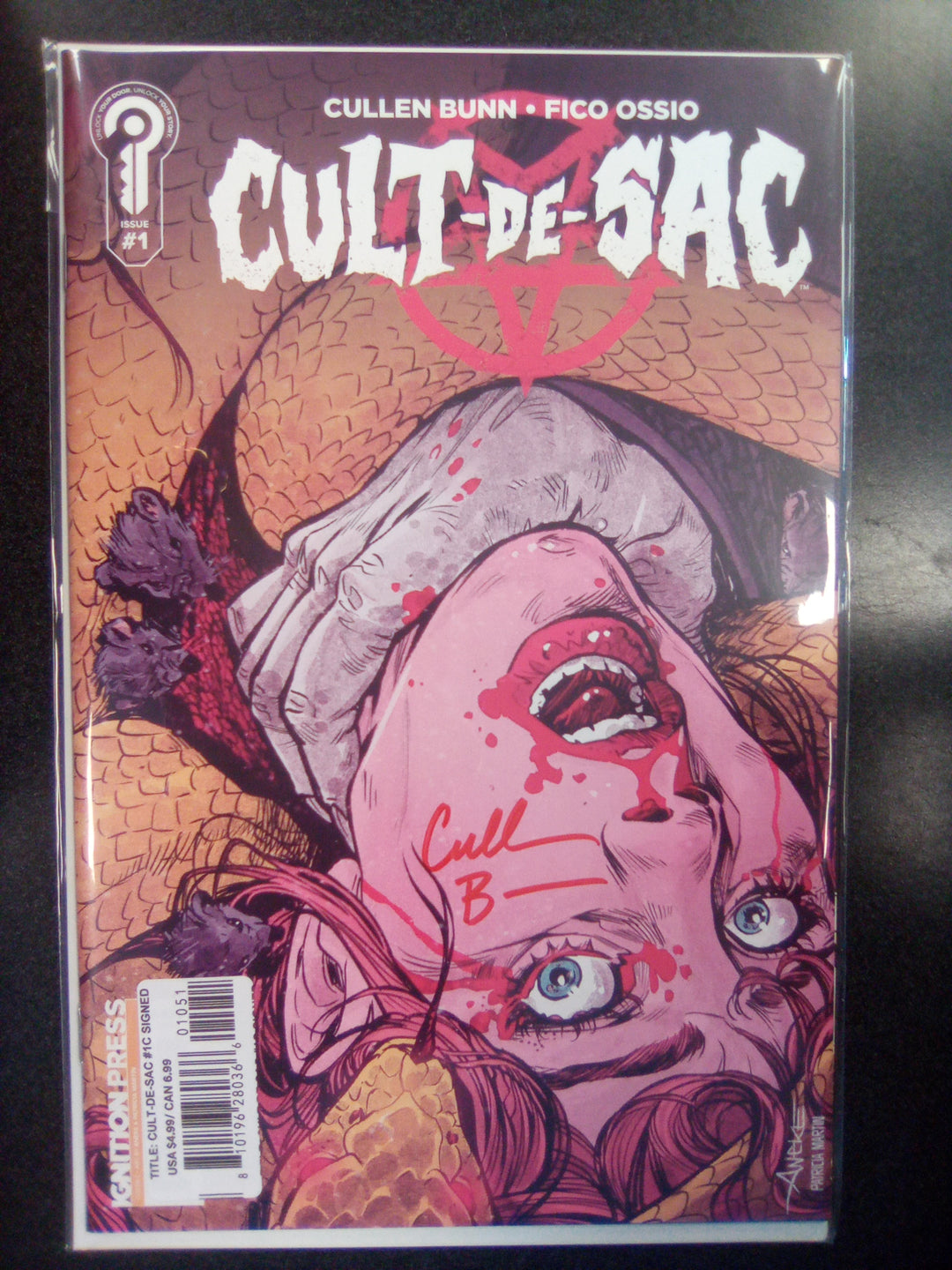 Cult De Sac #1 Cover C Aneke (Signed By Cullen Bunn) 1:20