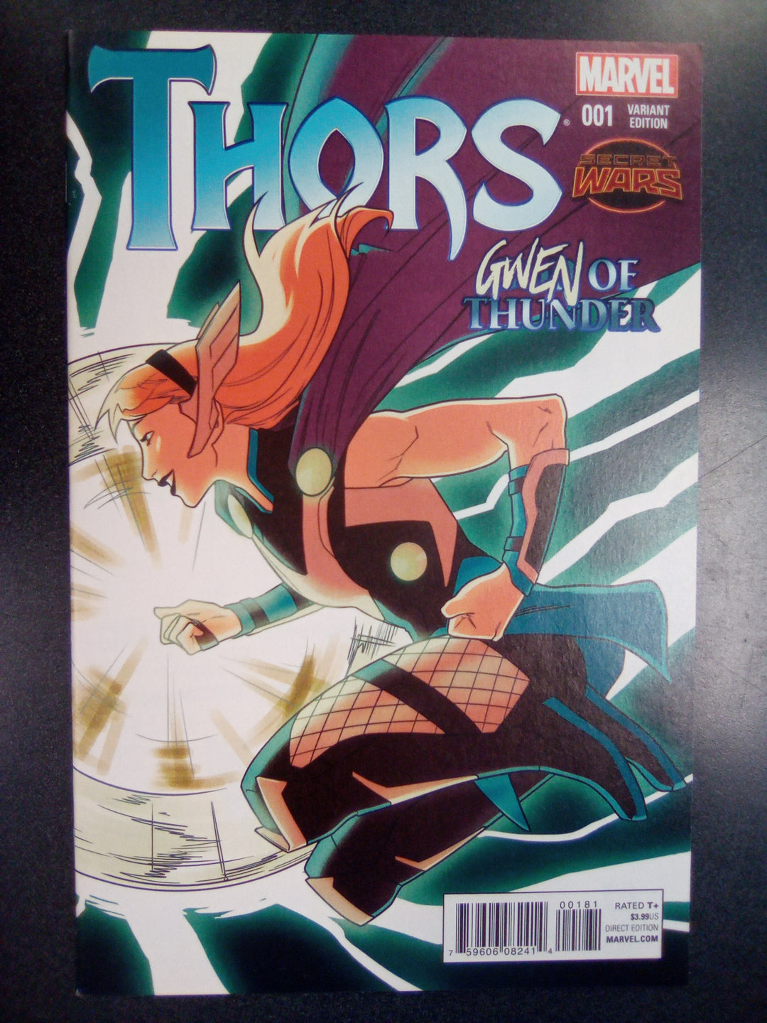Thors #1 (2015) Kris Anka Gwen of Thunder Variant