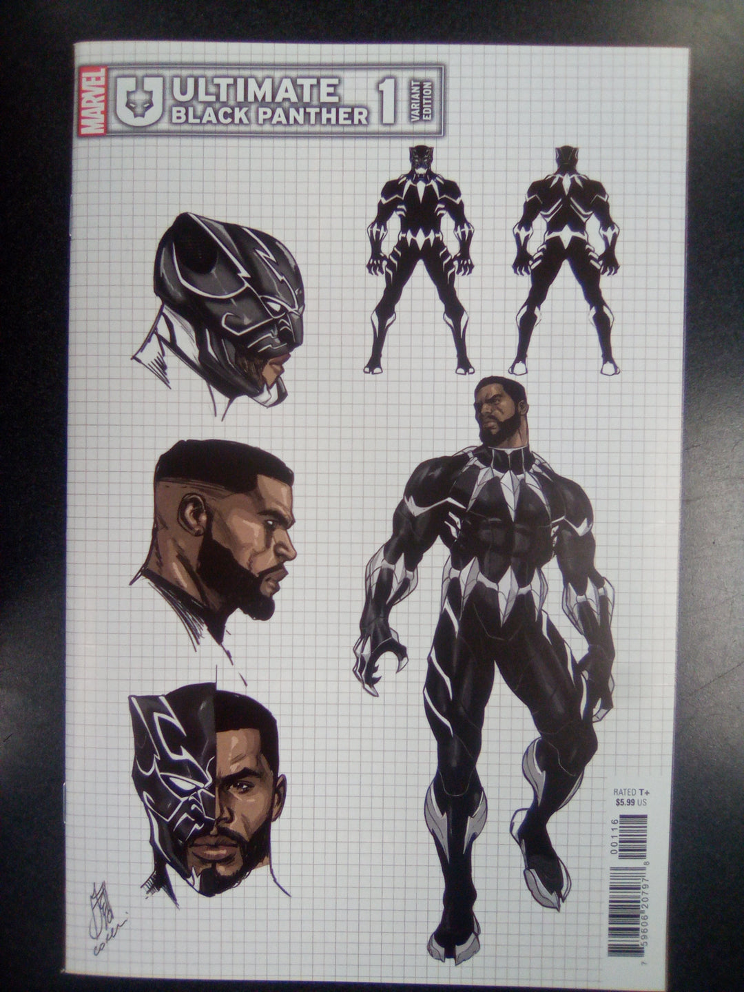 Ultimate Black Panther #1 (2024) 1:10 Caselli Design Variant