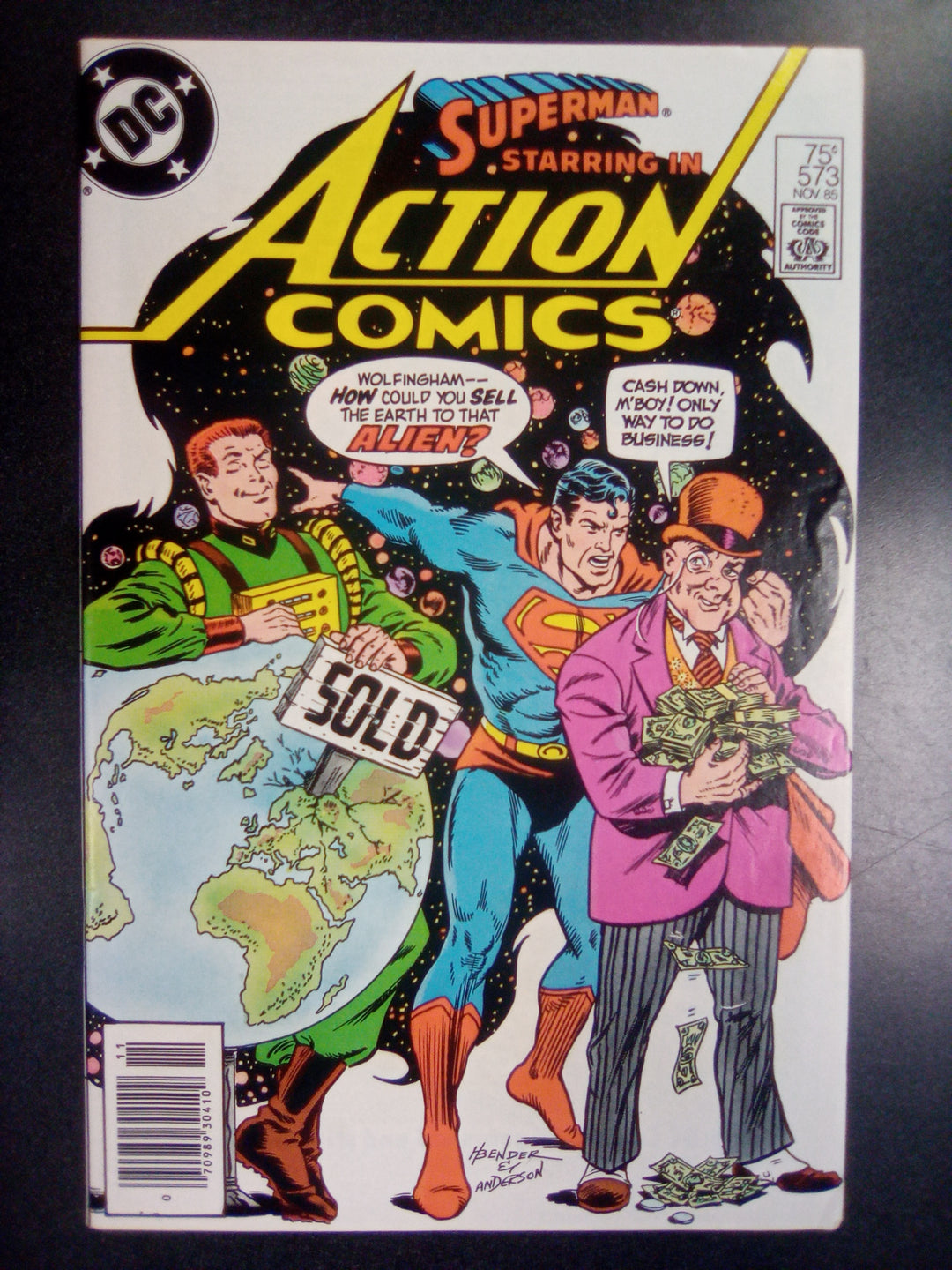 Action Comics #573 (1985, Newsstand) NM