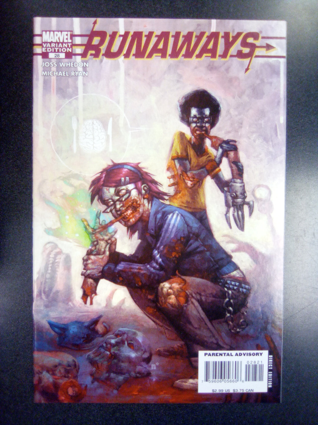 Runaways #28 (2007) Nic Klein Zombie Variant