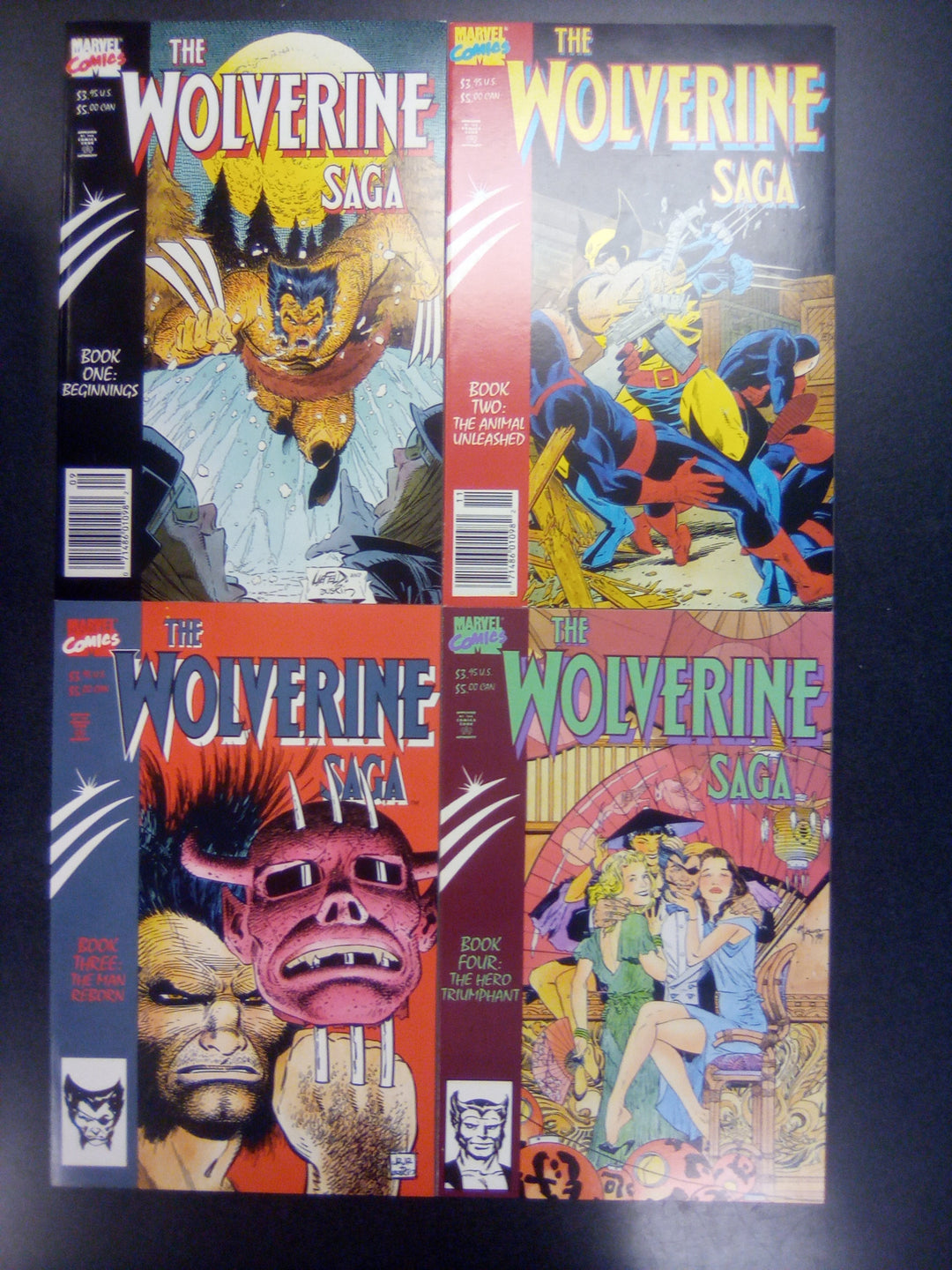 The Wolverine Saga (1989) #1 - 4 Set NM