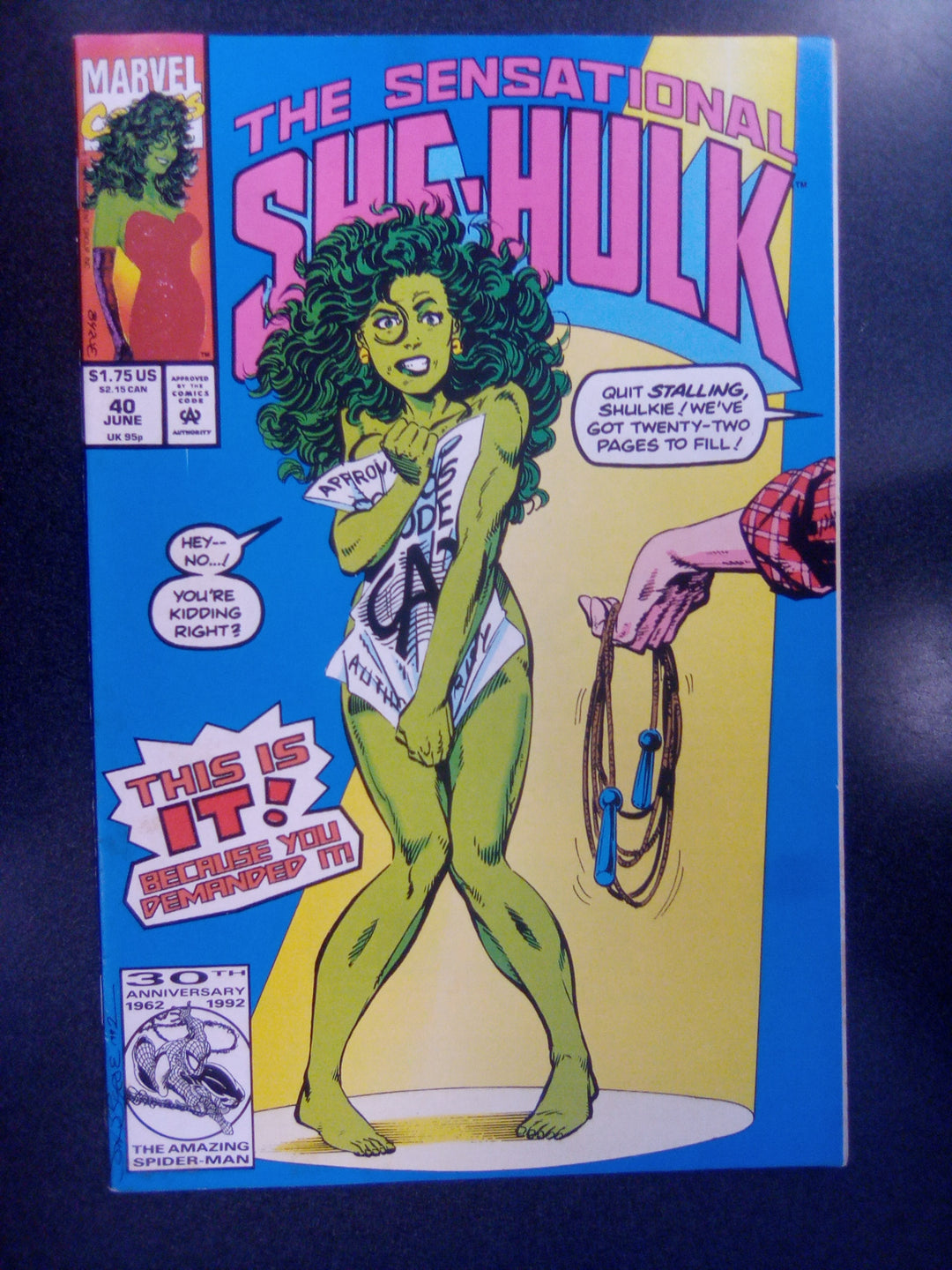 Sensational She-Hulk #40 (1992) FN+