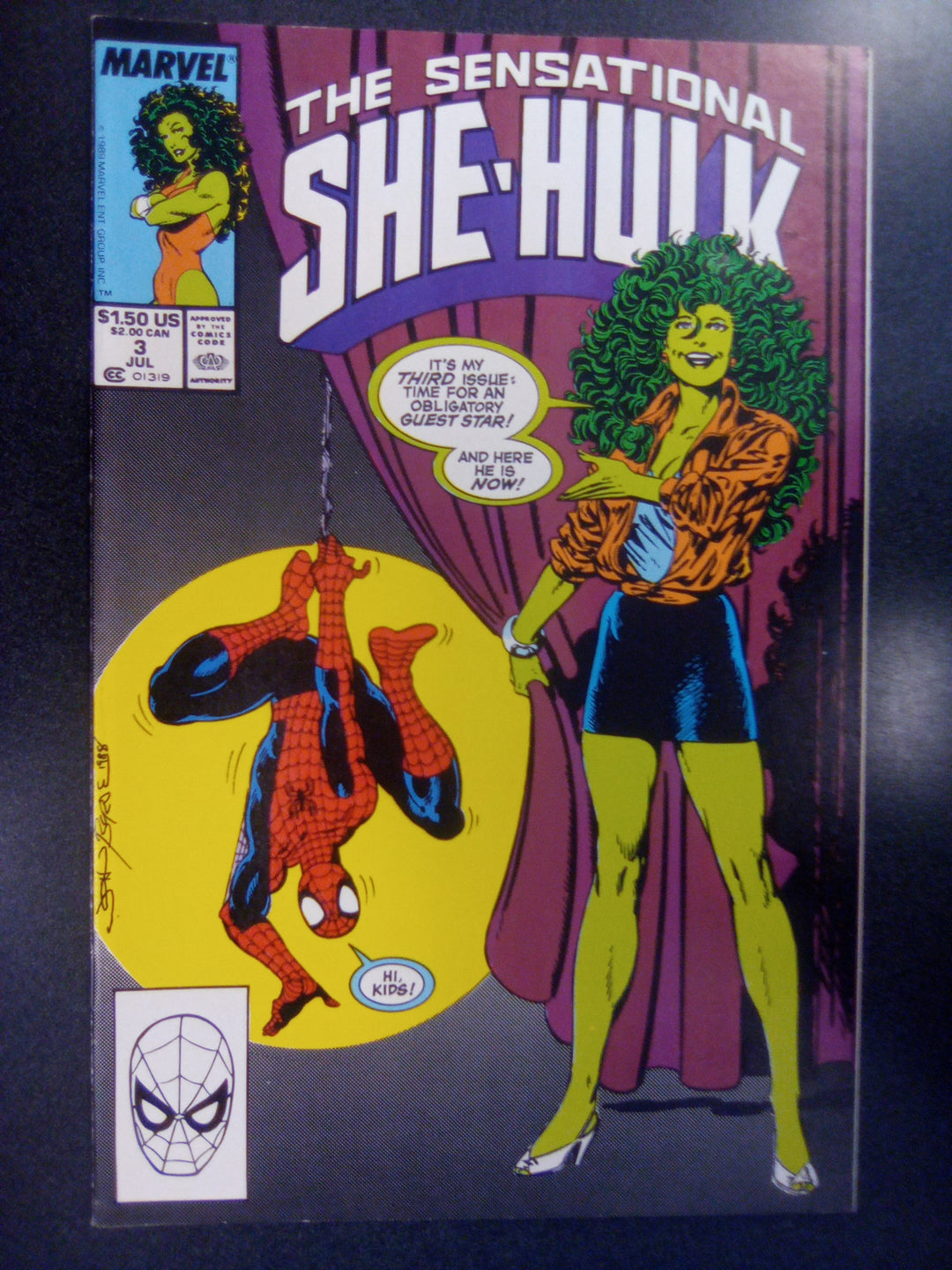 Sensational She-Hulk #3 (1989) NM-