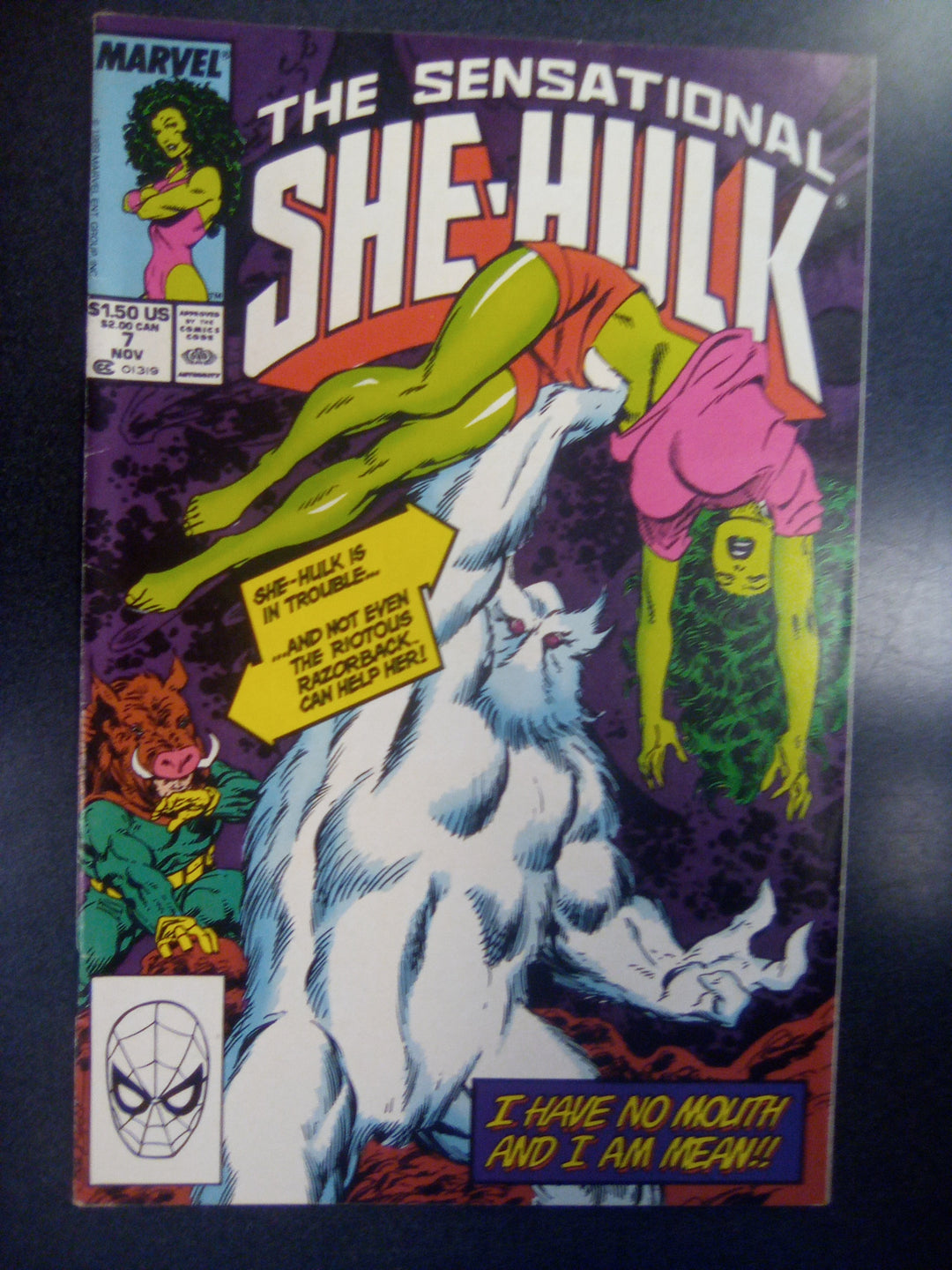 Sensational She-Hulk #7 (1989) NM-