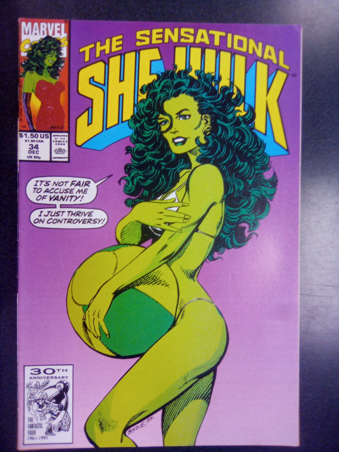 Sensational She-Hulk #34 (1991) VF/NM
