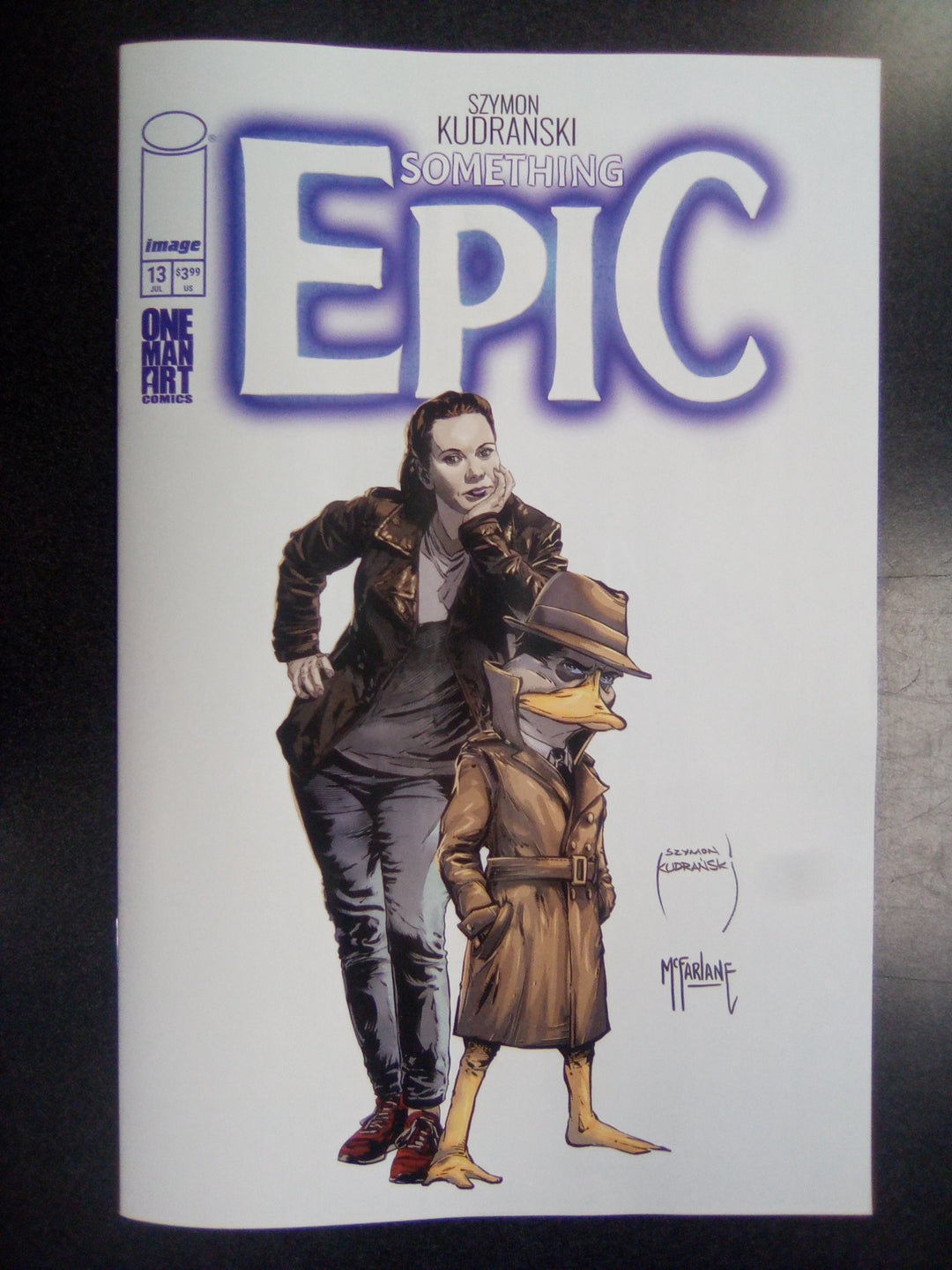 Something Epic #13 Cover A Szymon Kudranski & Todd McFarlane