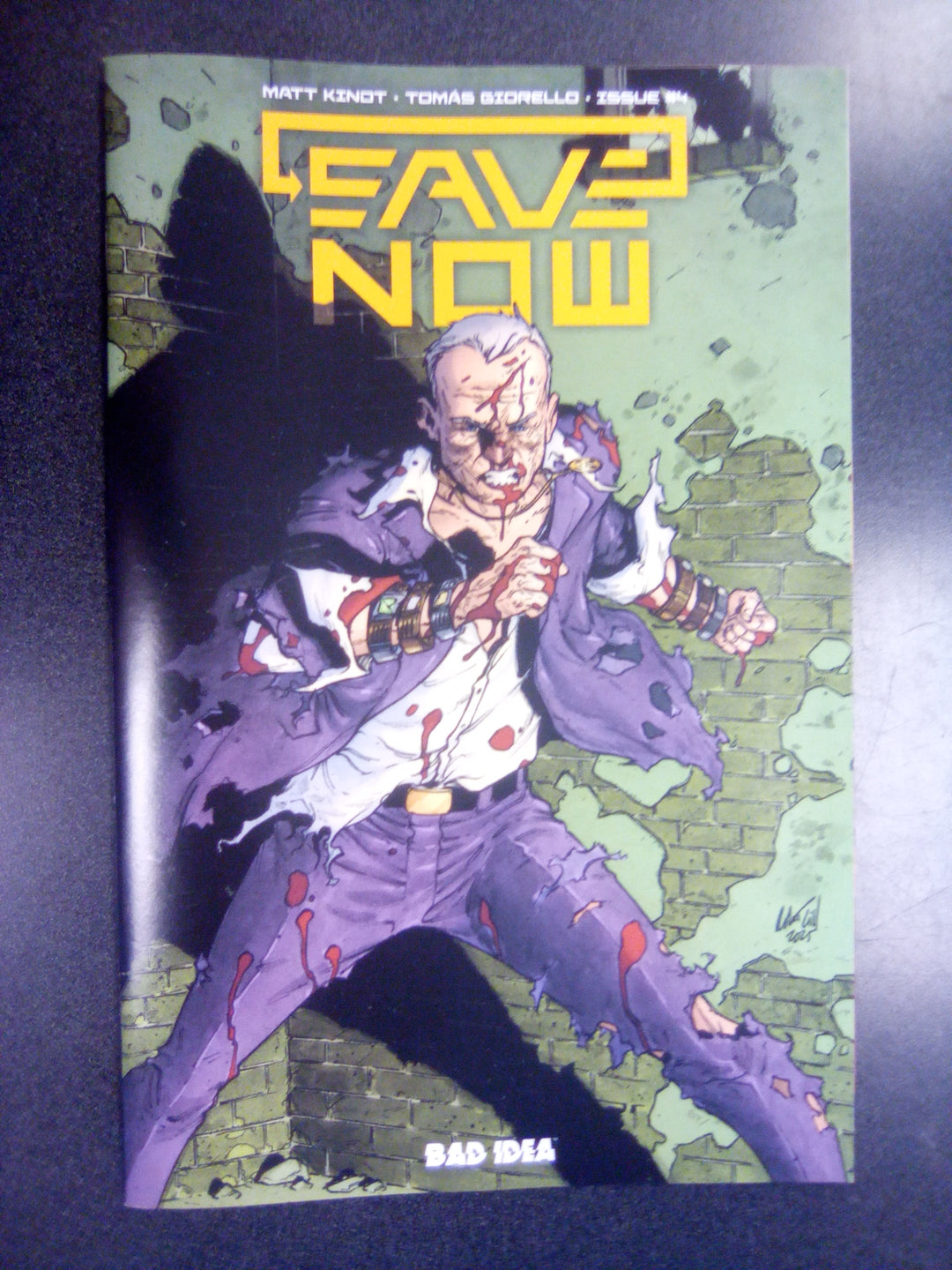 Save Now #4 (Of 4) Cover A Robert Gill