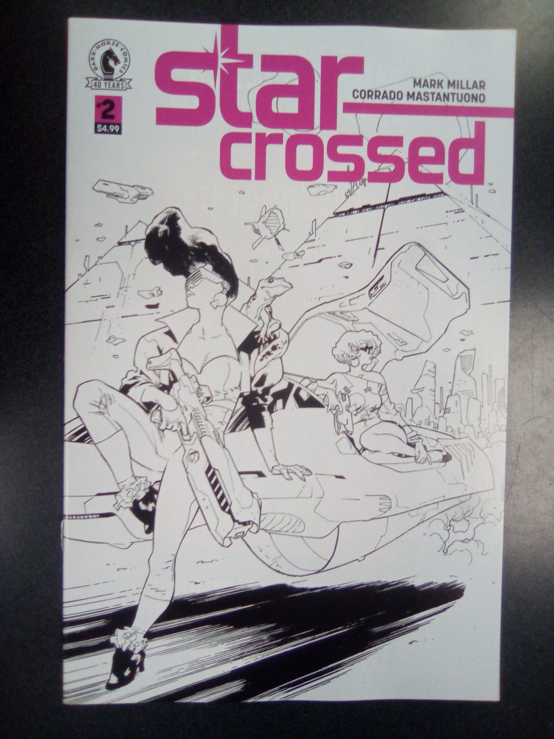 Star Crossed #2 (Cover B) (Black & White) (Stuart Immonen)