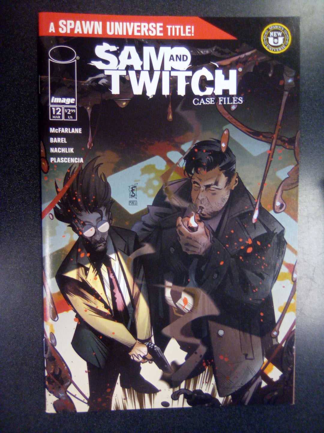 Spawn Sam And Twitch Case Files #12 Cover A Federico Sabbatini