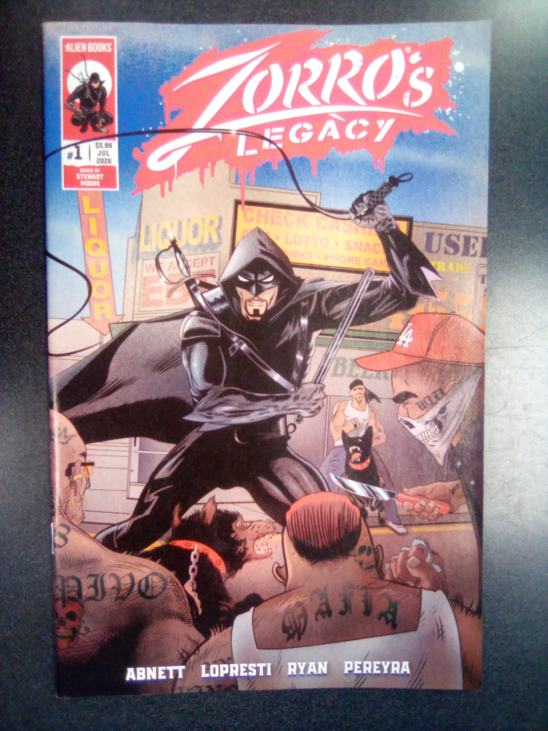 Zorro's Legacy #1 Variant D (Moore Wraparound Variant)