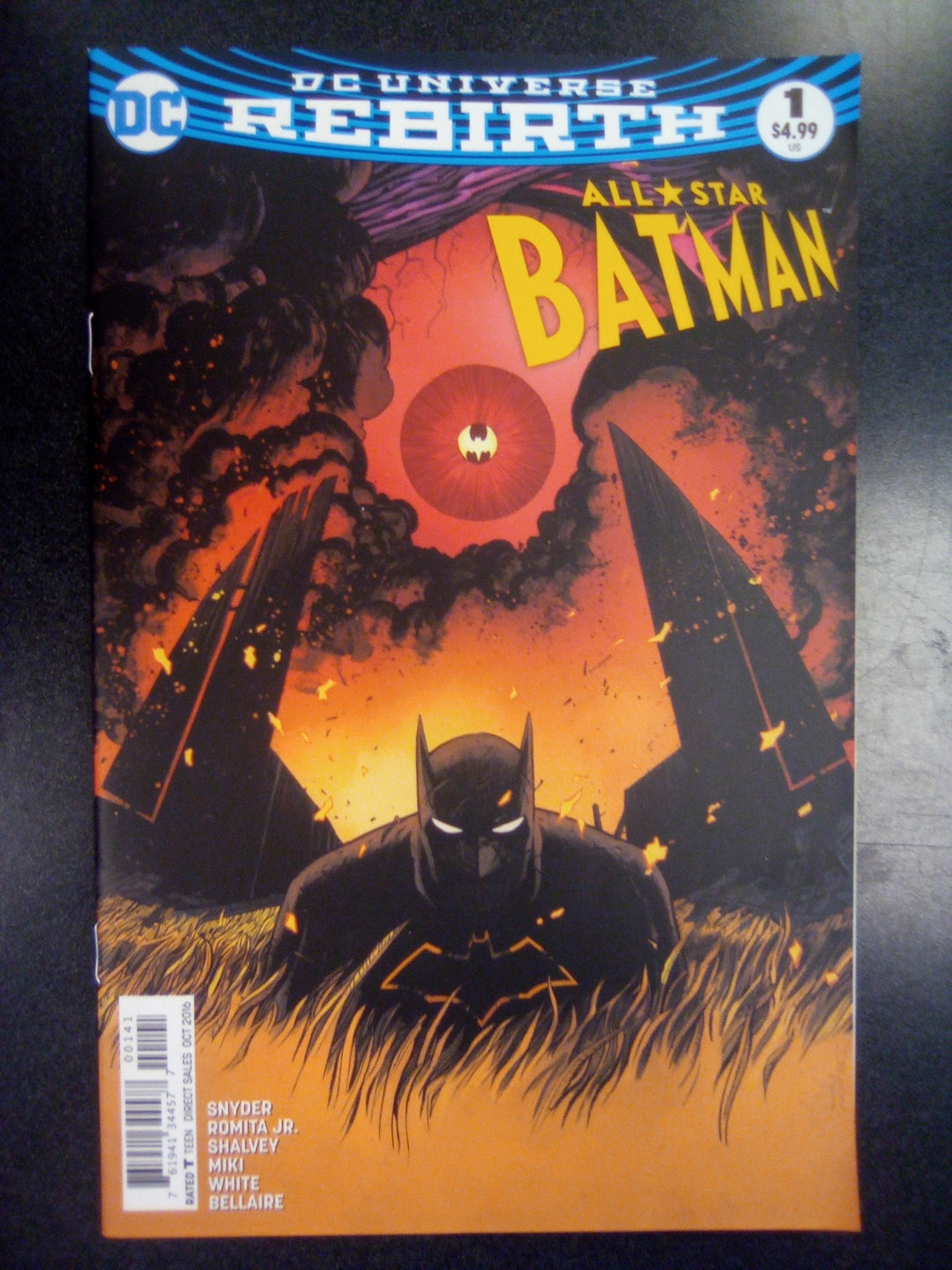 All Star Batman #1 (2016) Declan Shalvey Variant NM