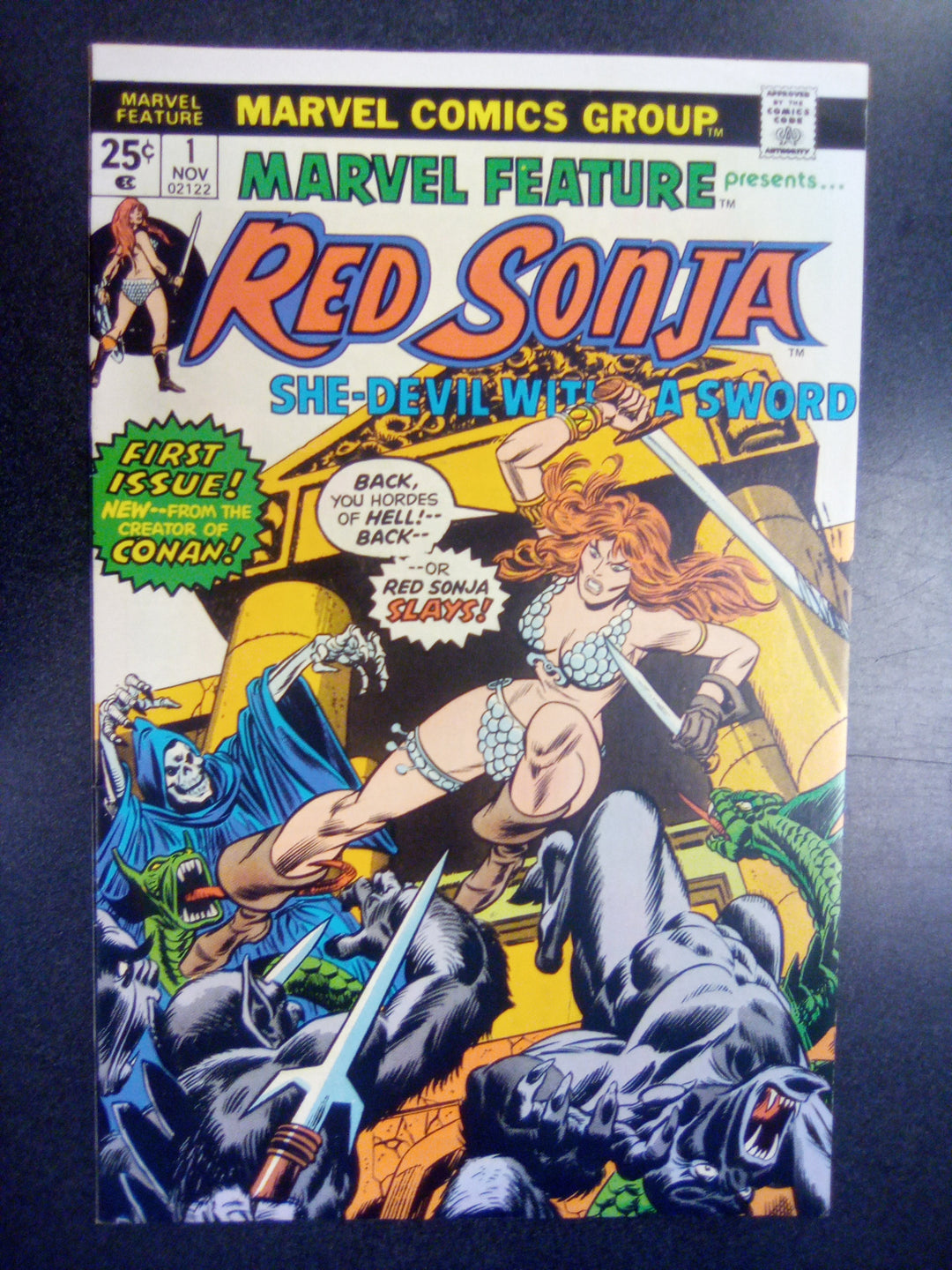 Marvel Feature Presents Red Sonja #1 (1975) VF-