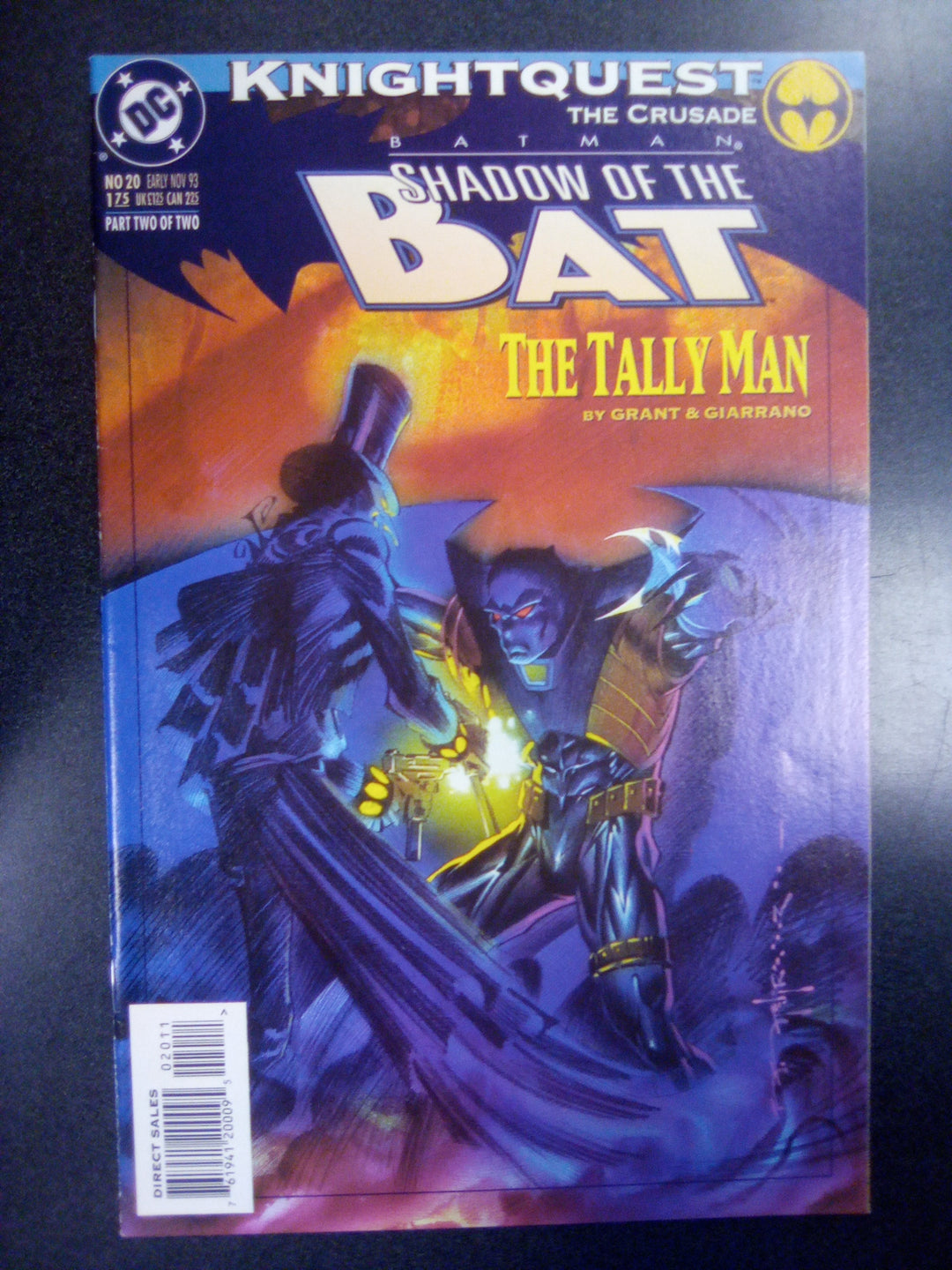 Batman Shadow Of The Bat #20 (1993) NM