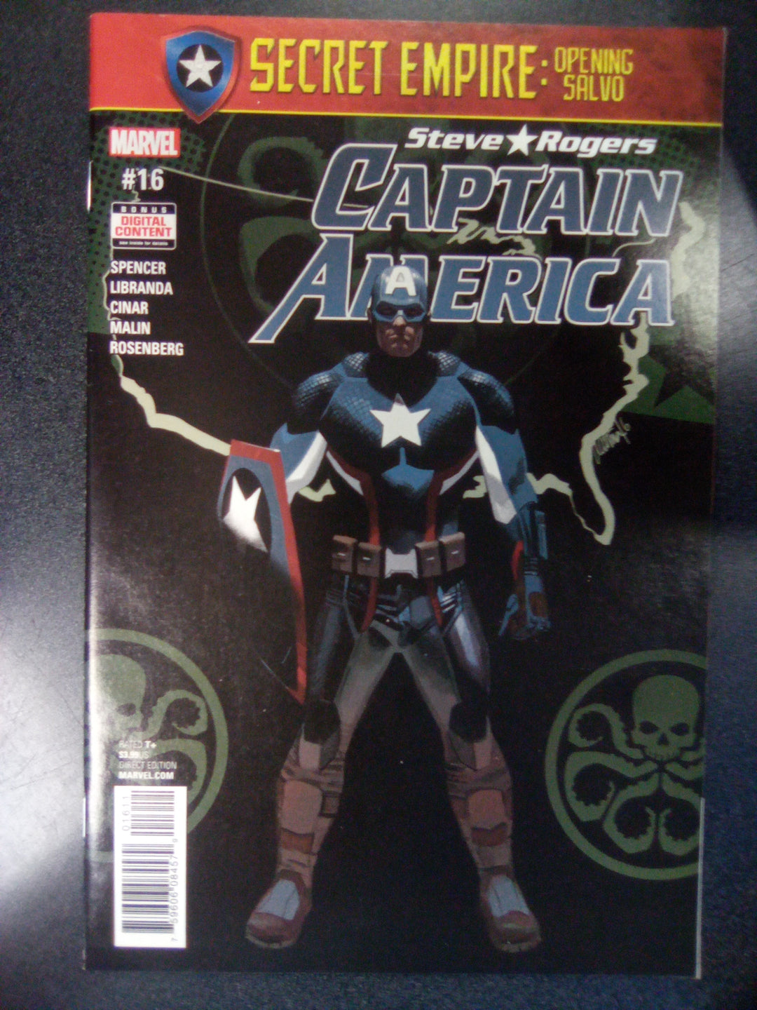 Captain America Steve Rogers #16 (2017) NM