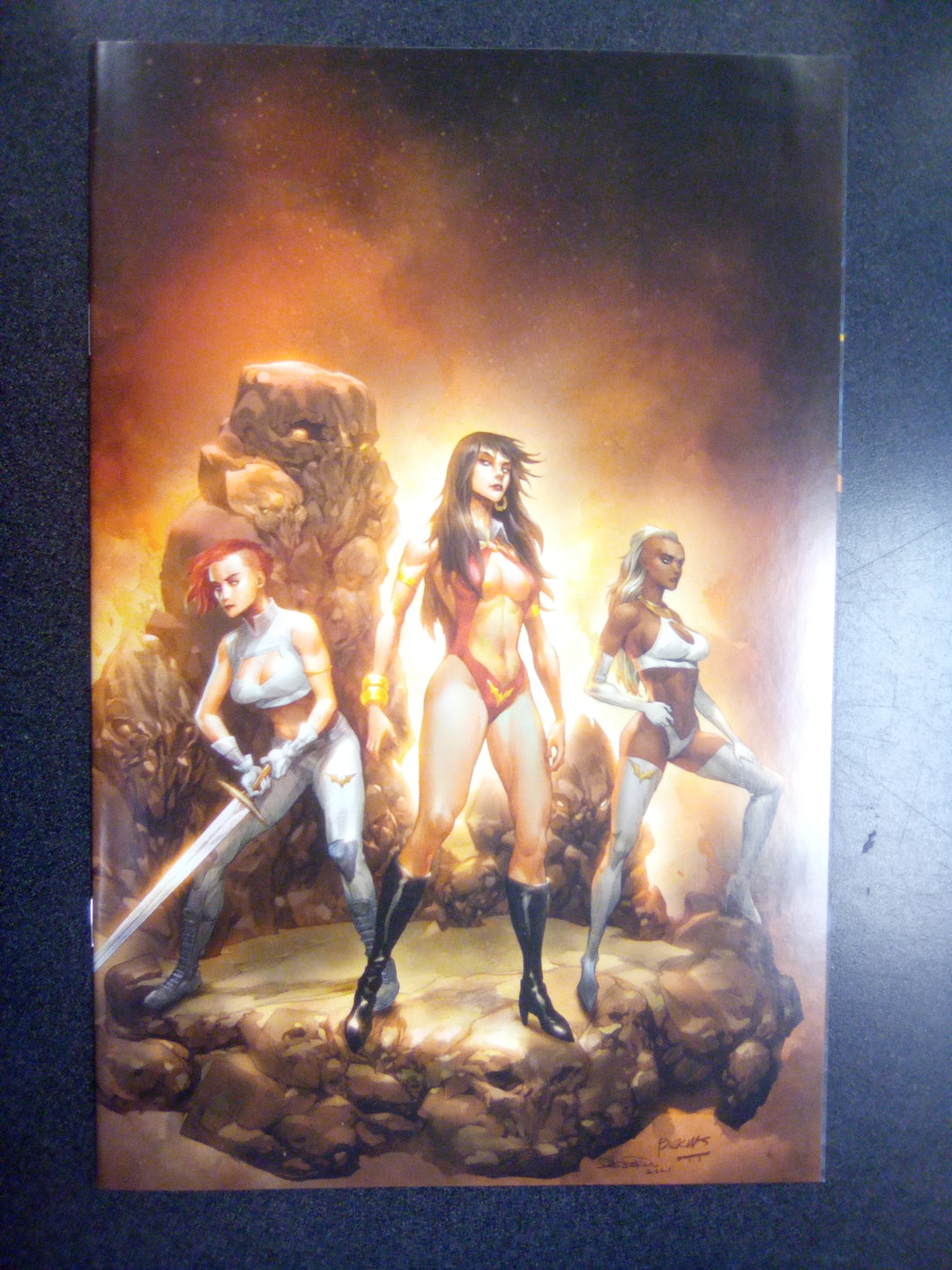 Sacred Six #10 (2021) 1:20 Raymund Bermudez Virgin Variant NM