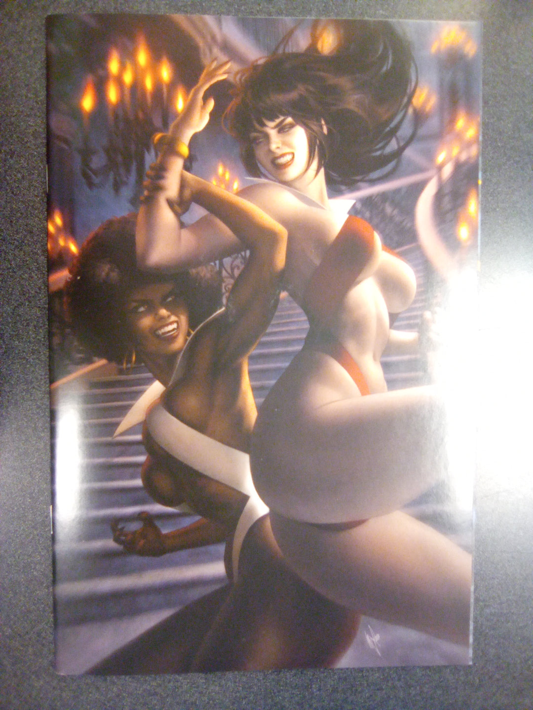Sacred Six #10 (2021) 1:25 Warren Louw Virgin Variant NM