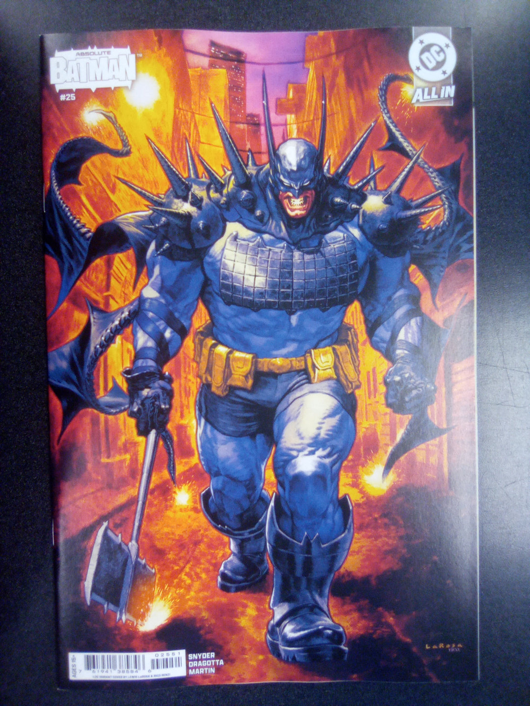 Absolute Batman #25 Cover K 1 in 25 Lewis Larosa Card Stock Variant