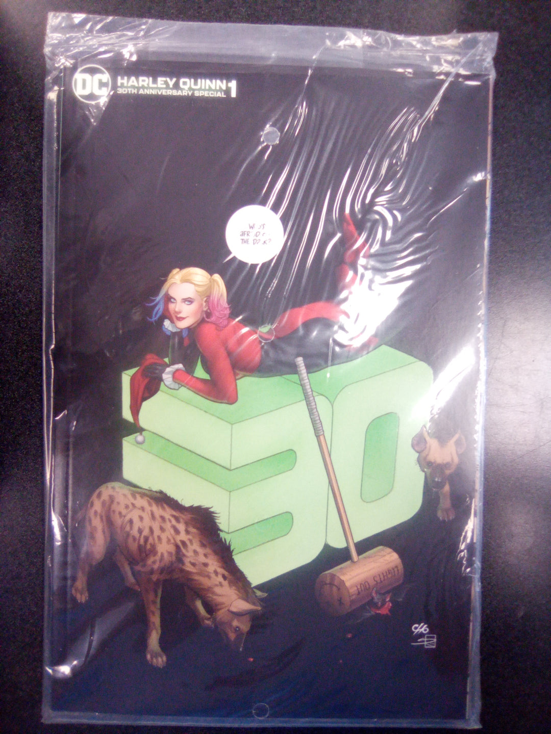 Harley Quinn 30th Anniversary Special #1 (2022) Frank Cho & Sabine Rich Glow In The Dark Variant