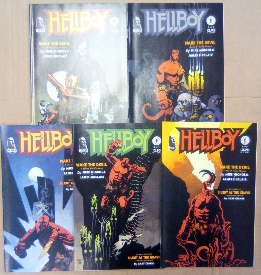 Hellboy Wake The Devil (1996) #1 - 5 Set NM