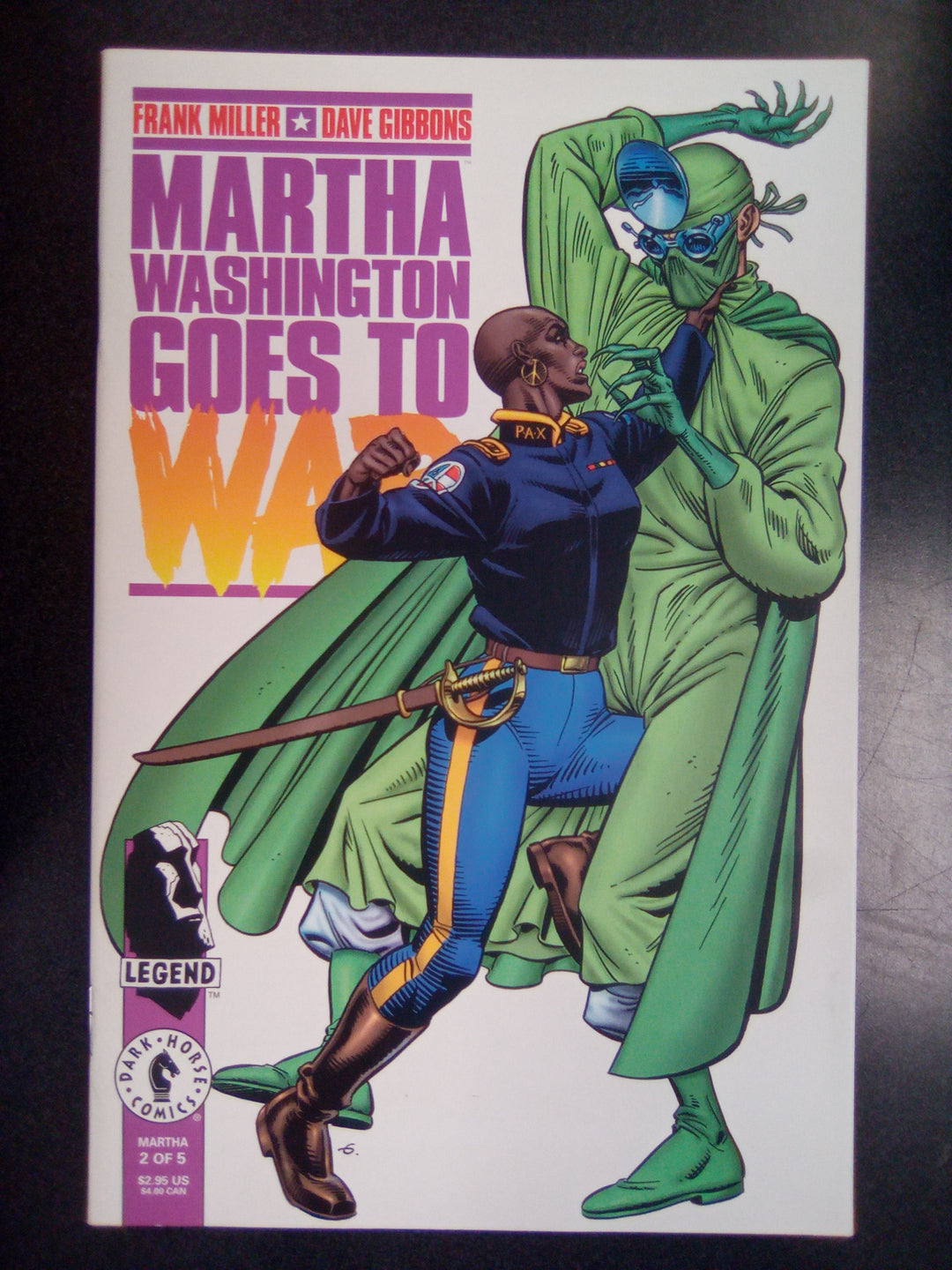 Martha Washington Goes To War #2 (1994) NM