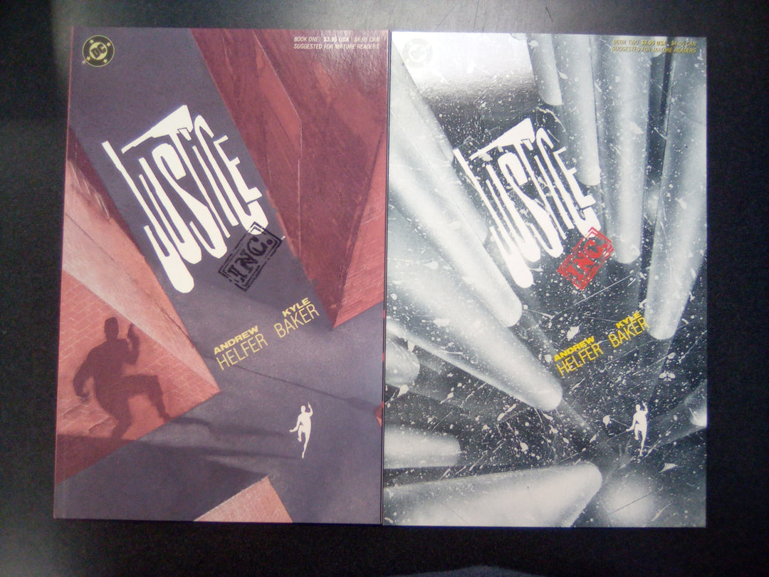 Justice Inc. (1989) #1 - 2 Set NM