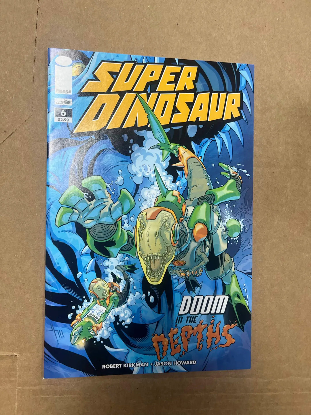Super Dinosaur #6 - Image Comics - 2011