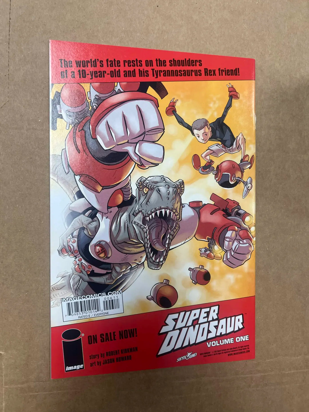 Super Dinosaur #6 - Image Comics - 2011
