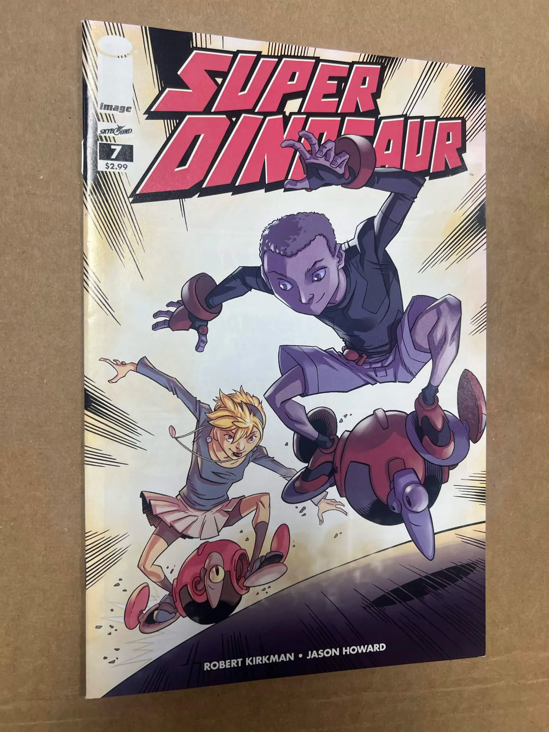 Super Dinosaur #7 - Image Comics - 2012