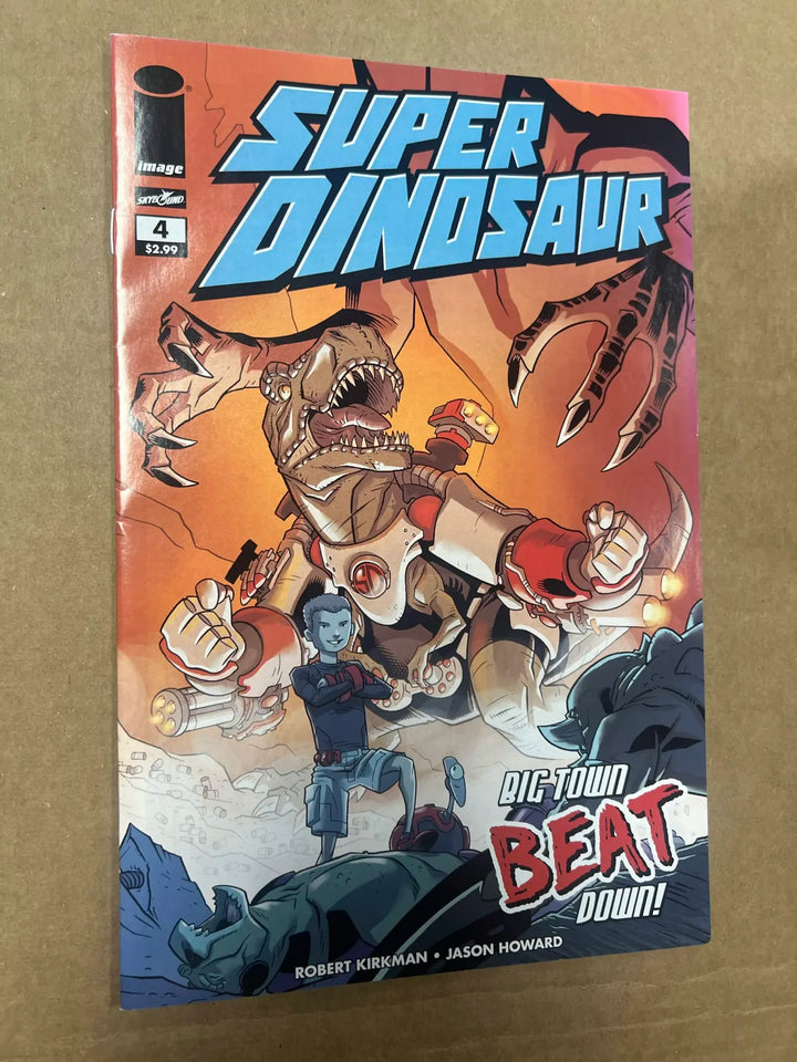Super Dinosaur #4 - Image Comics - 2011