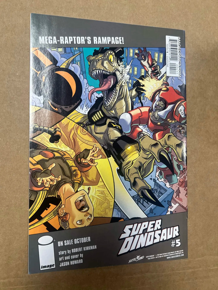 Super Dinosaur #4 - Image Comics - 2011