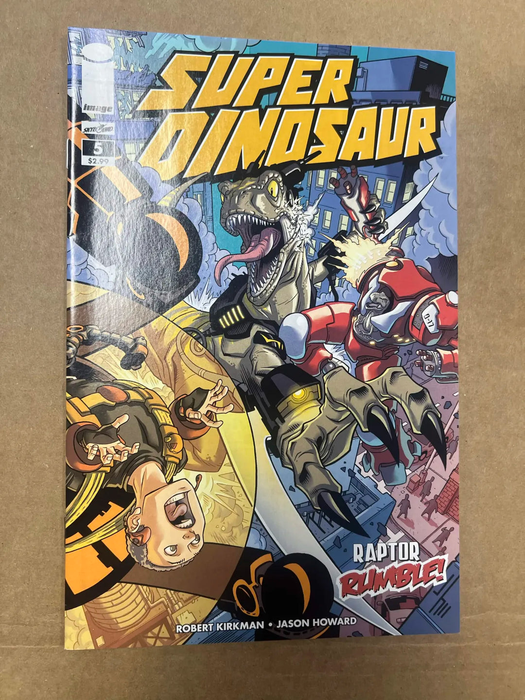 Super Dinosaur #5 - Image Comics - 2011