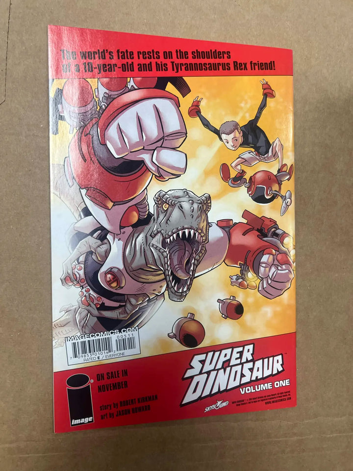 Super Dinosaur #5 - Image Comics - 2011