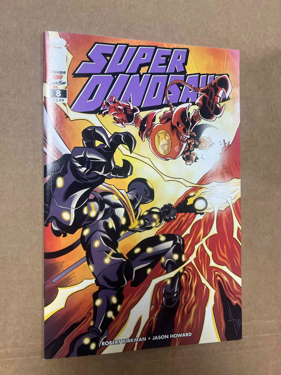 Super Dinosaur #8 - Image Comics - 2012