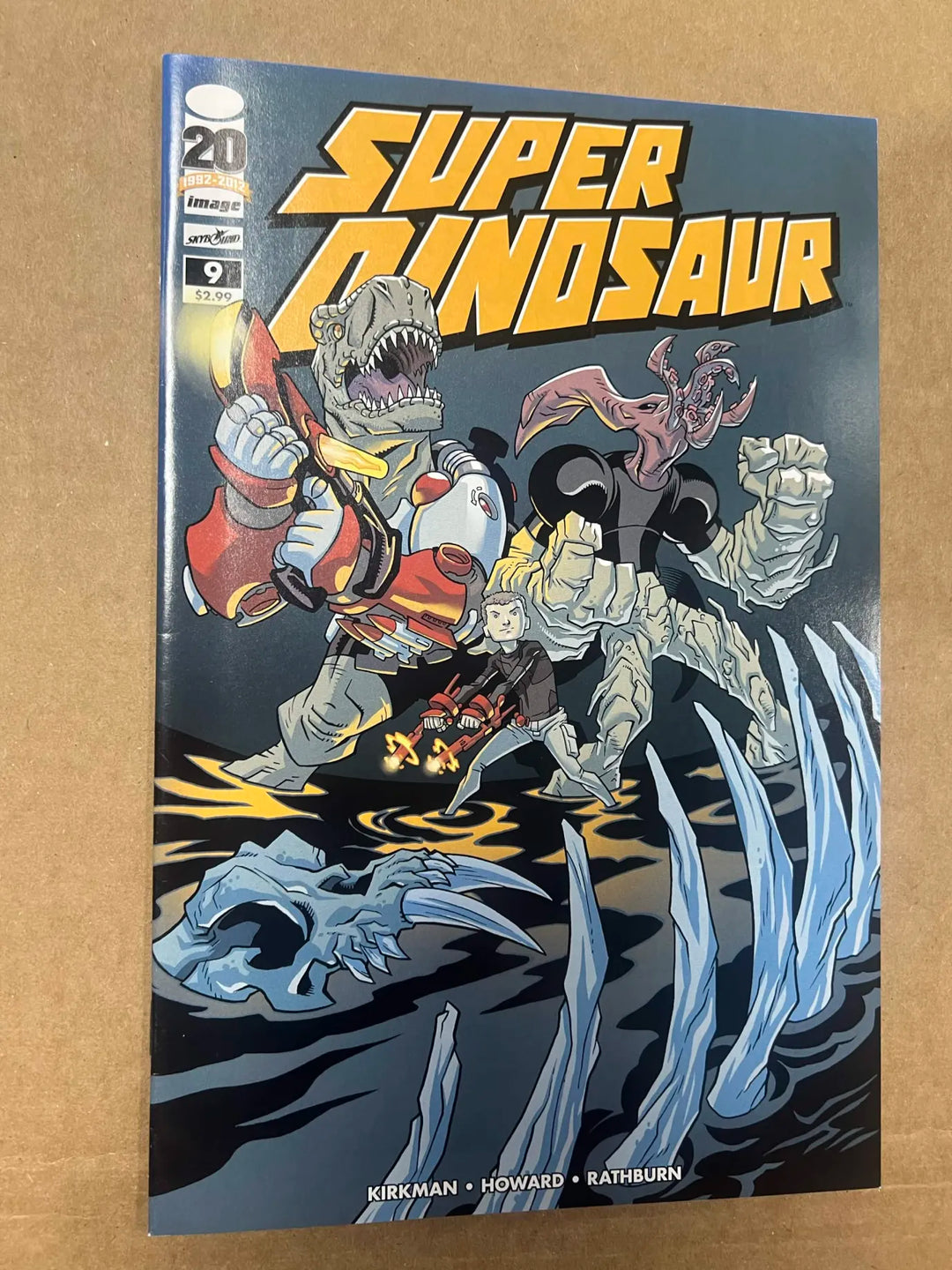Super Dinosaur #9 - Image Comics - 2012