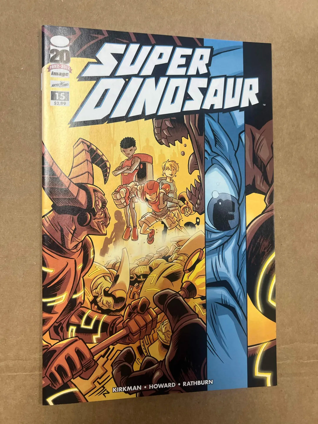 Super Dinosaur #15 - Image Comics - 2012