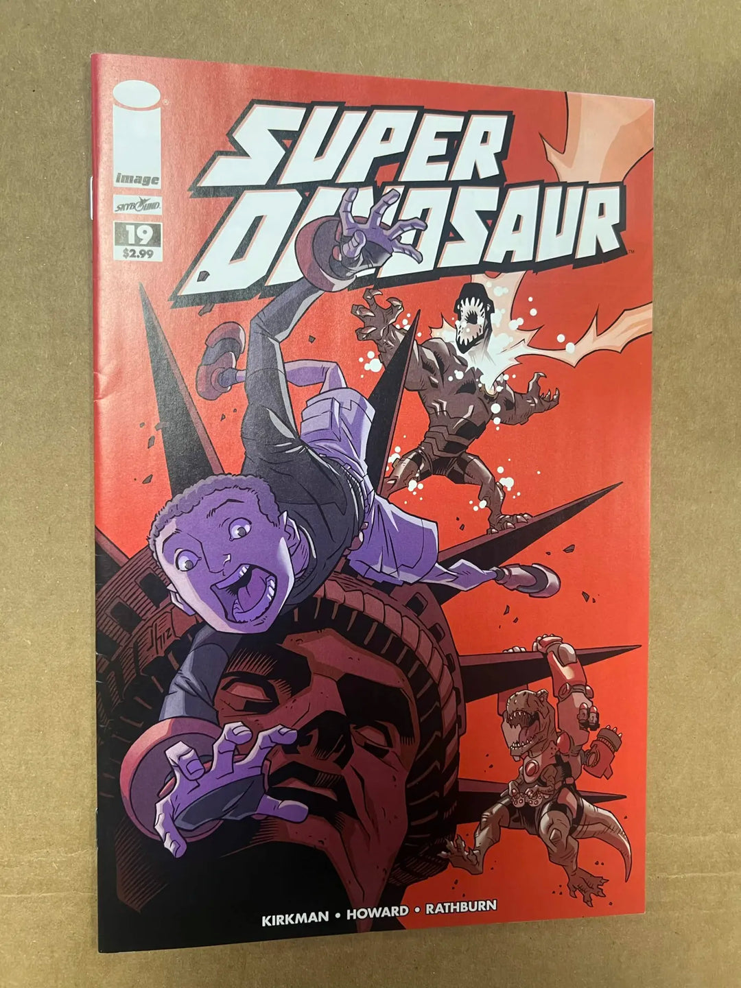 Super Dinosaur #19 - Image Comics - 2013